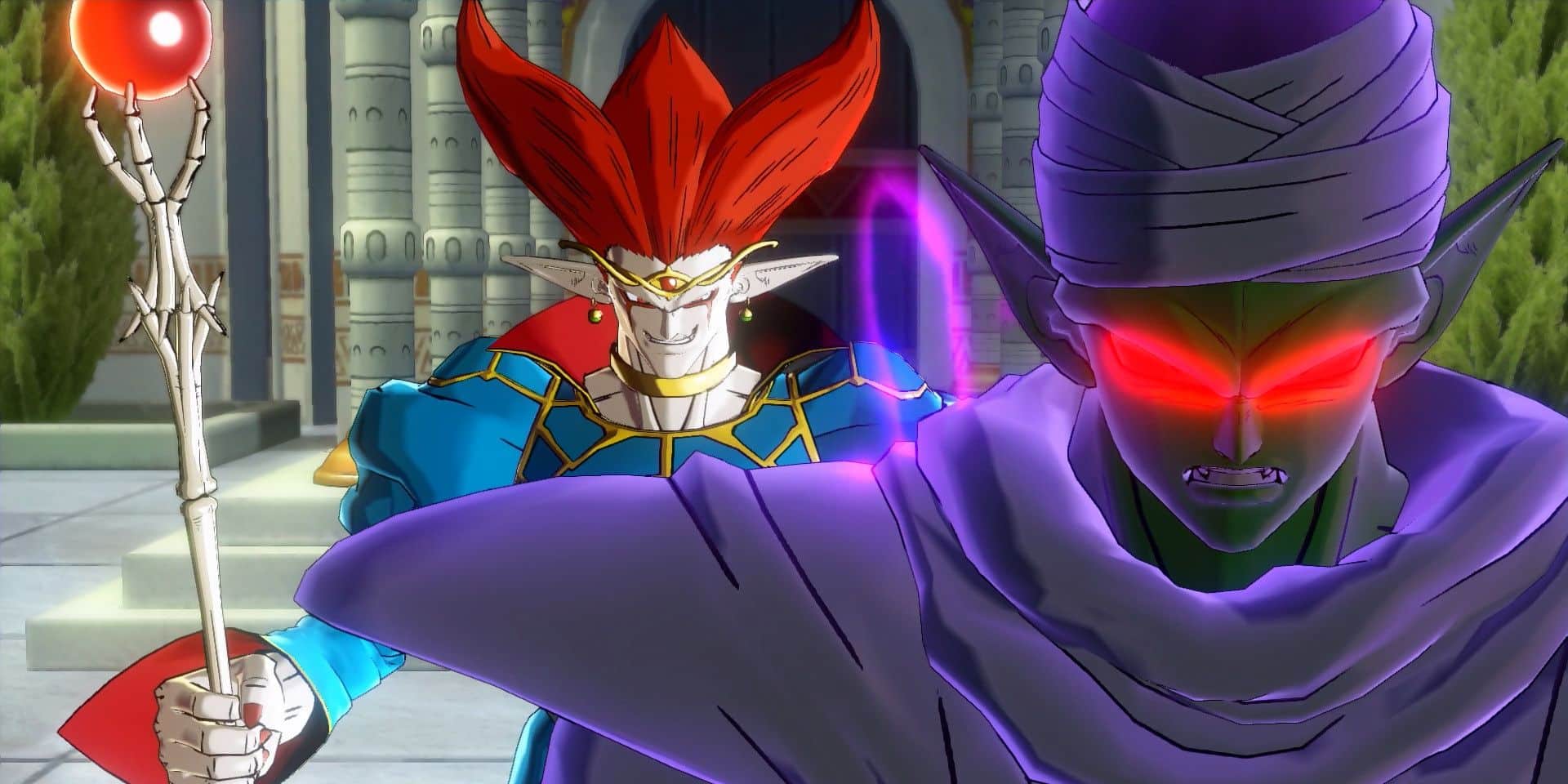 El Dios Demonio Demigra posee a Piccolo en Dragon Ball Xenoverse.