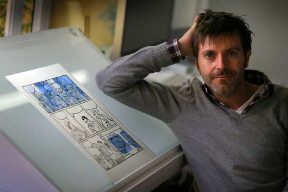 Paco Rocca, uno de los mejores escritores de cómic españoles