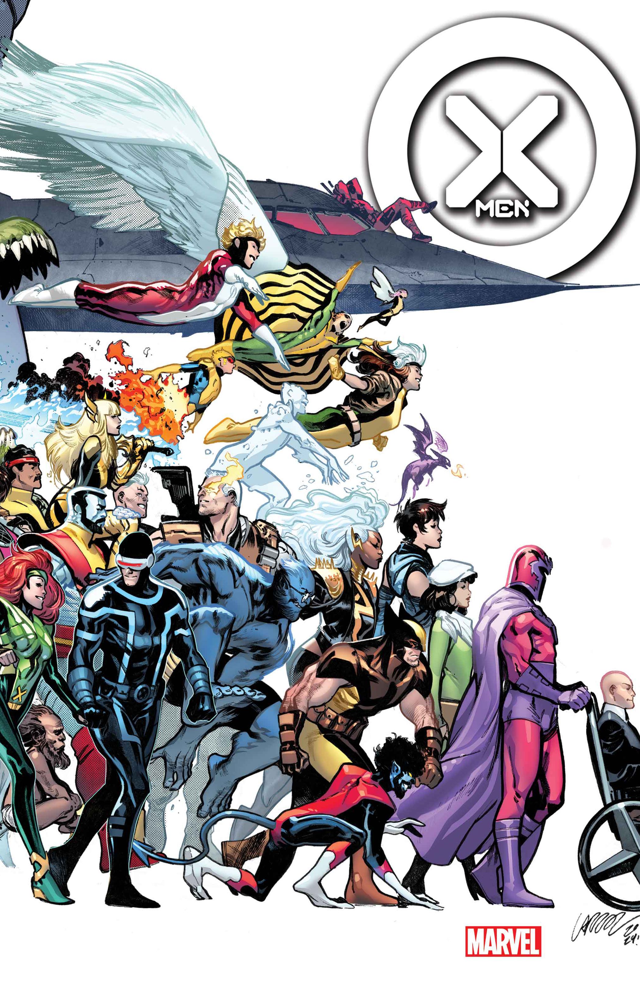 Portada del cómic X-Men de Pepe Larraz