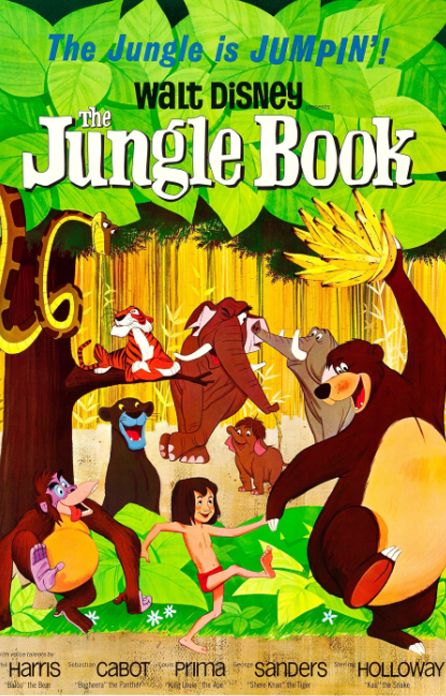 El libro de la selva de Walt Disney 1967 en tecnicolor