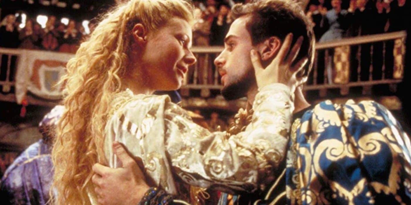 Gwyneth Paltrow y Joseph Fiennes en Shakespeare enamorado.