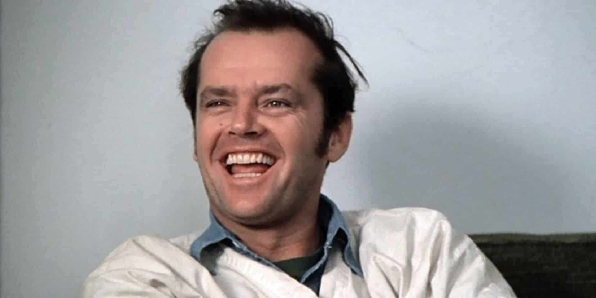 Jack Nicholson en Alguien voló sobre el nido del cuco