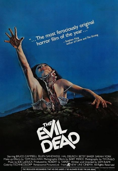 Cartel de la película Evil Dead 1981
