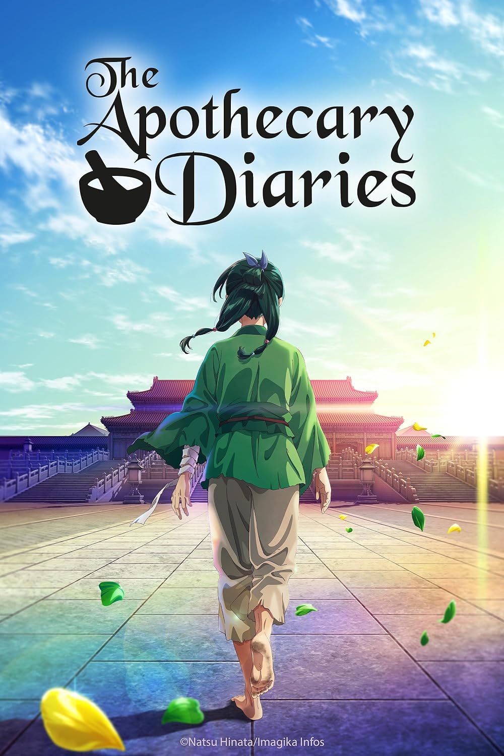 El cartel del anime The Apothecary Diaries.