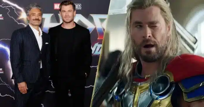 Chris Hemsworth dit qu'il est devenu un parasite pour lui-même dans Thor : Love and Thunder.

