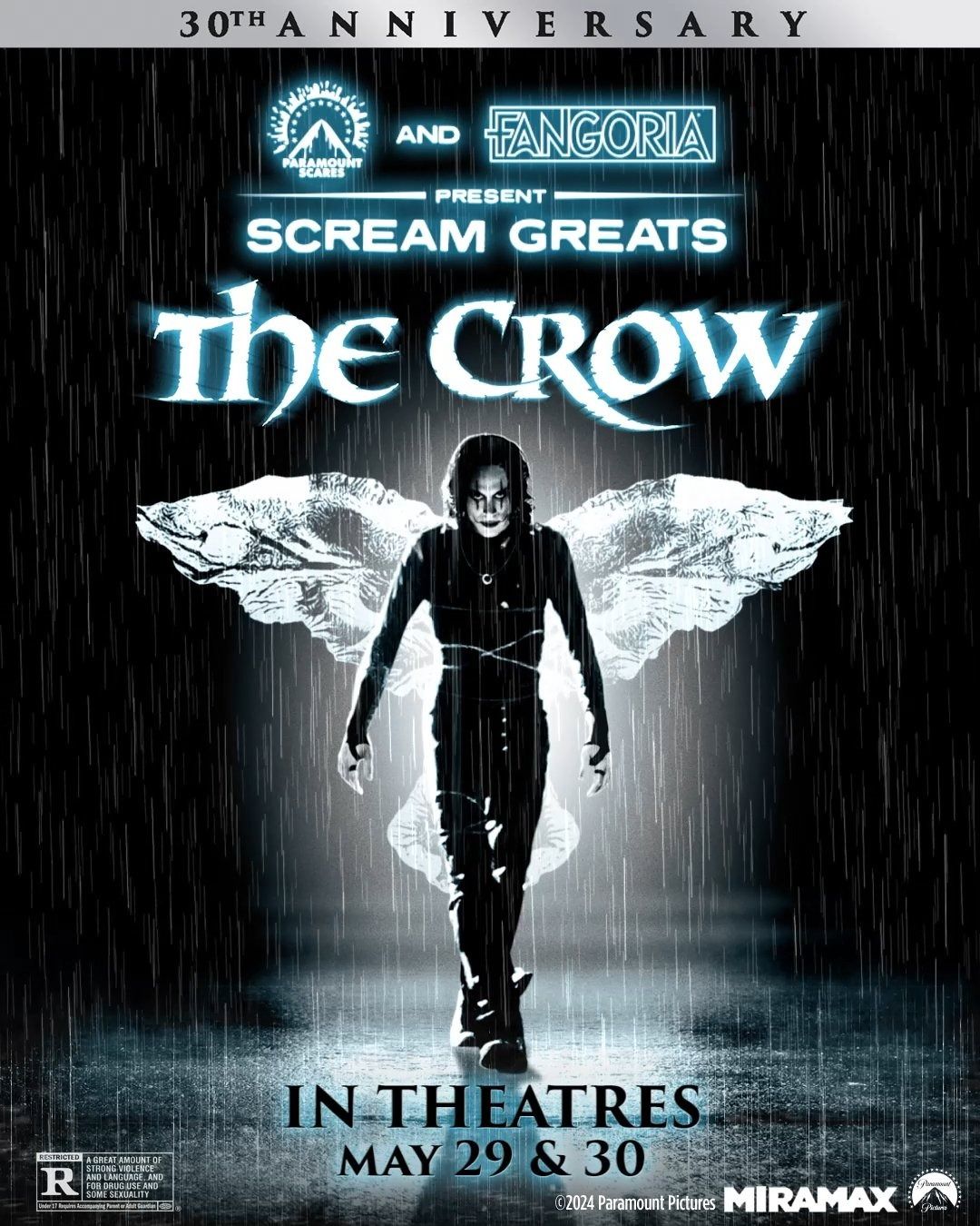 The Crow de Brandon Lee regresa a los cines por su 30 aniversario