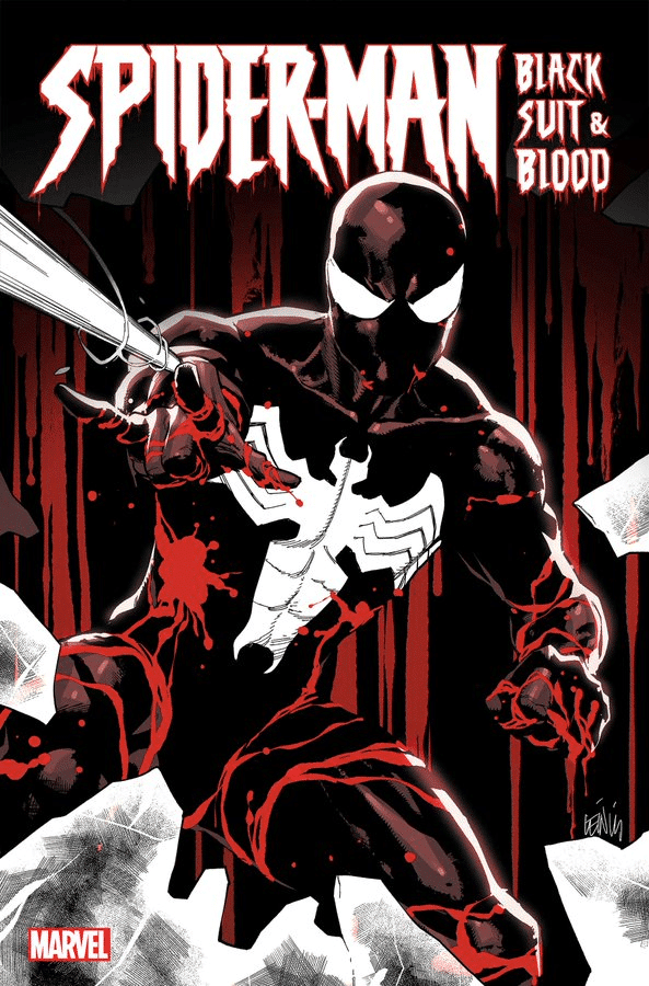 Black Suit & Blood, Marvel Comics agosto 2024, Peter Parker simbionte, Spider-man, Spider-Man traje negro