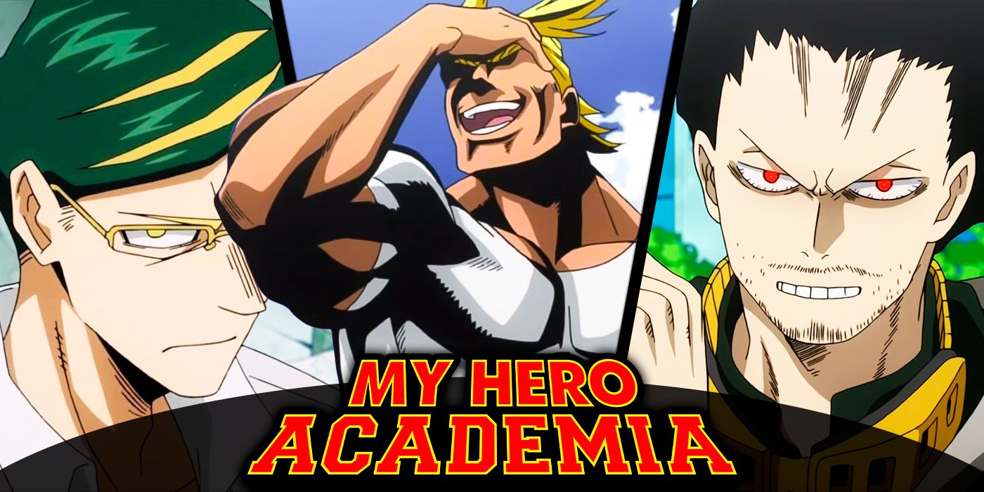 My Hero Academia All Might, Aizawa y Nighteye