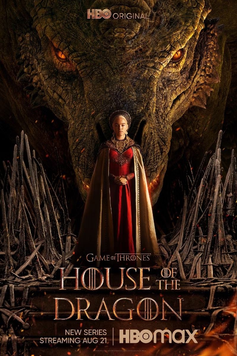 Millie Alcock como Rhaenyra Targaryen en el nuevo póster de La Casa del Dragón