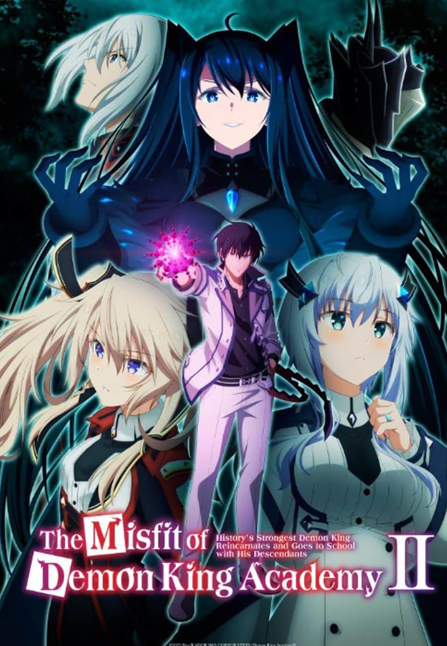 Arte de la serie de anime The Misfit of Demon King Academy