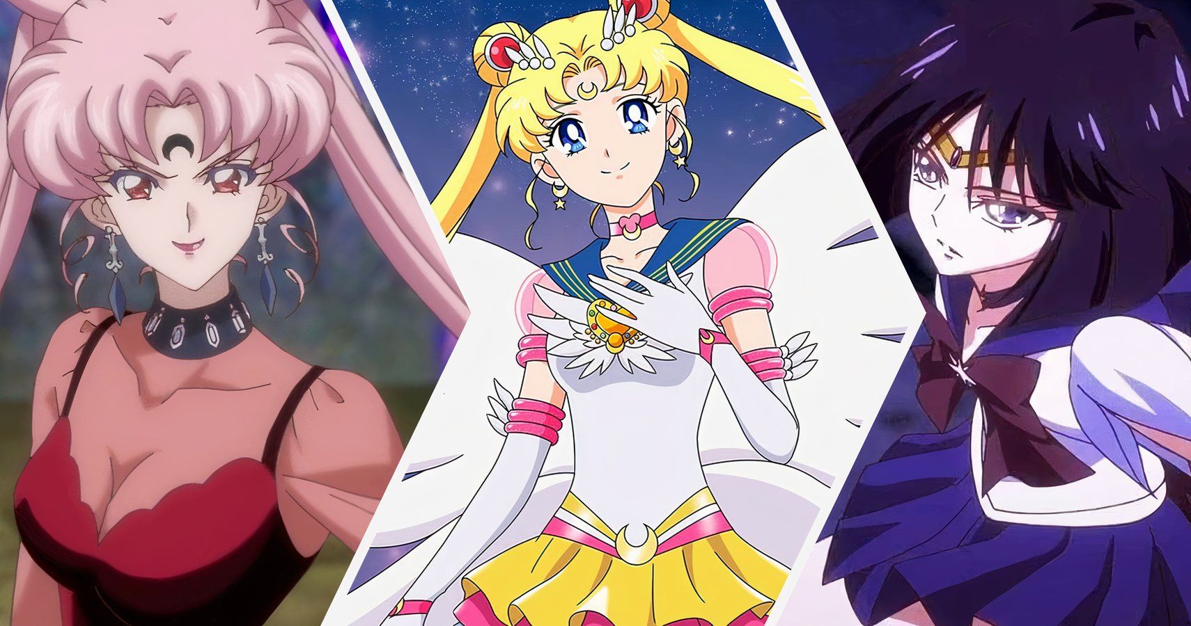 Dama Malvada, Eterna Sailor Moon y Sailor Saturn