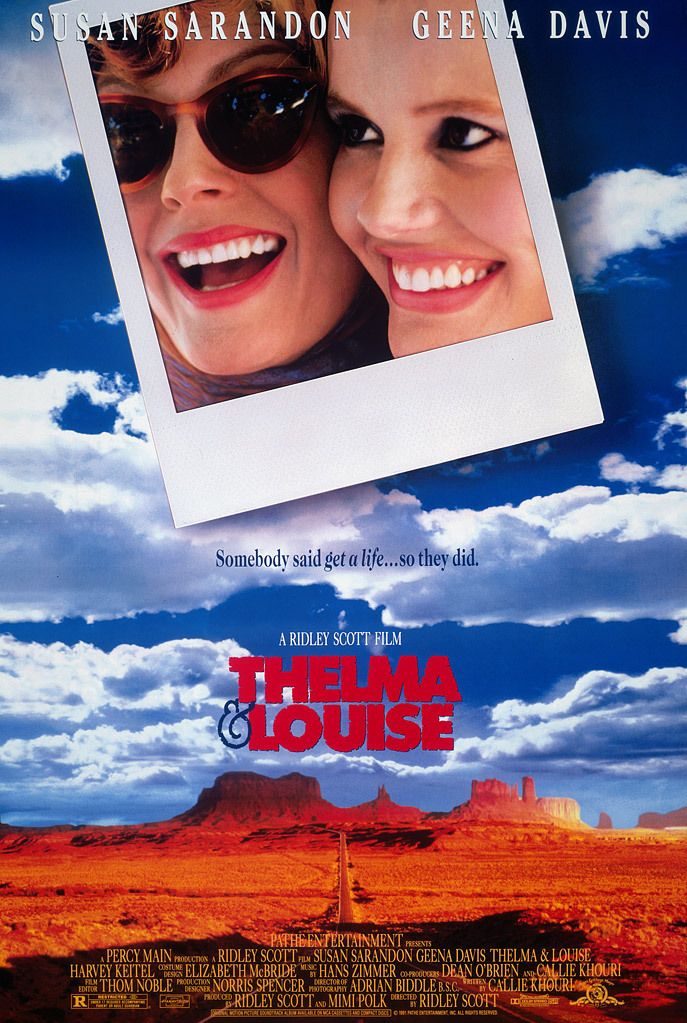 Cartel de la película Thelma y Louise 1991.