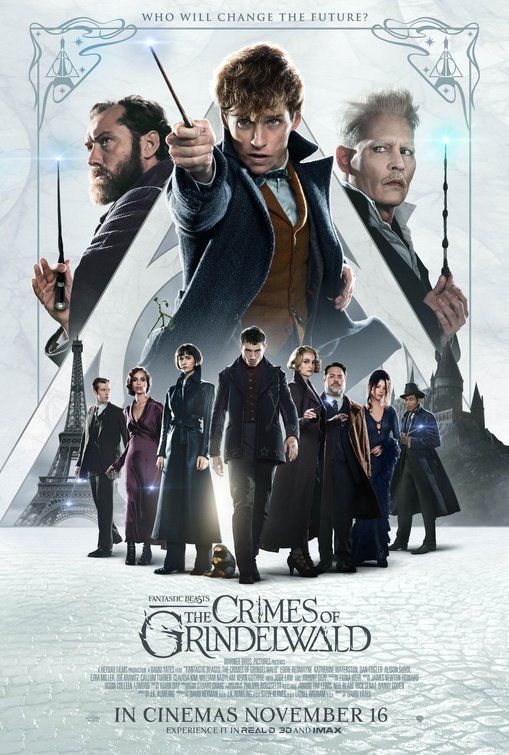 Cartel de la película Animales Fantásticos Los Crímenes de Grindelwald