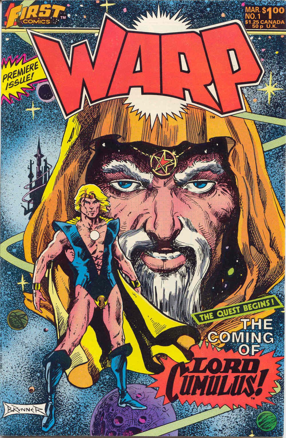 La portada de Warp #1