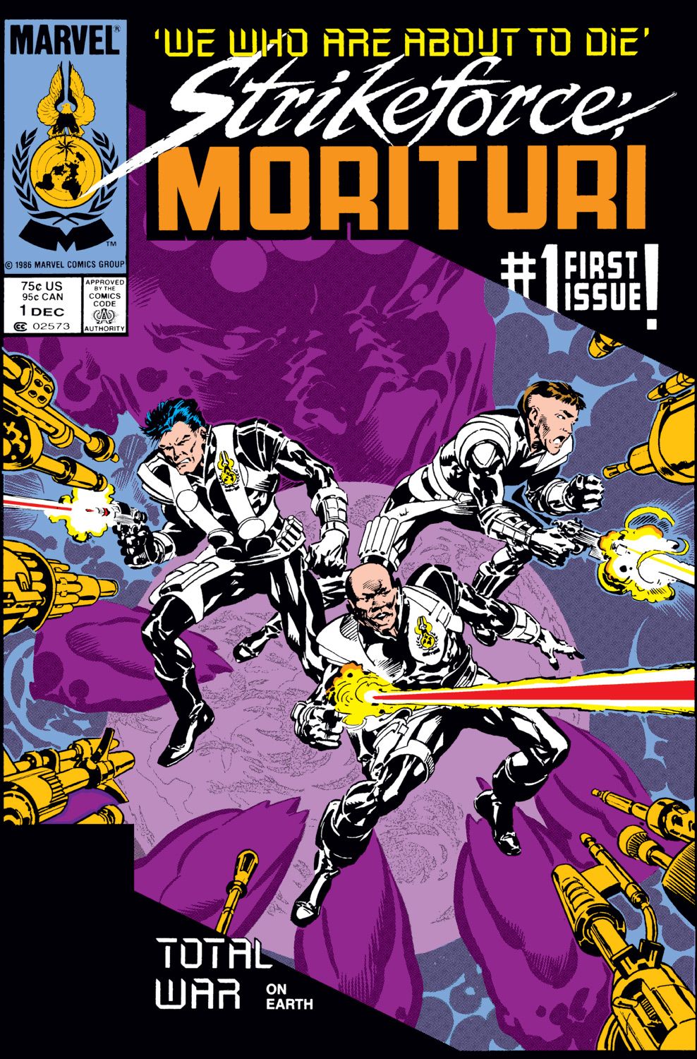 La portada de Strikeforce: Morituri