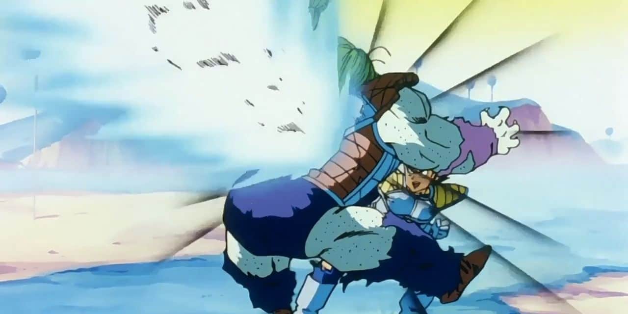 Vegeta ataca a Zarbon y lo mata en Dragon Ball Z.