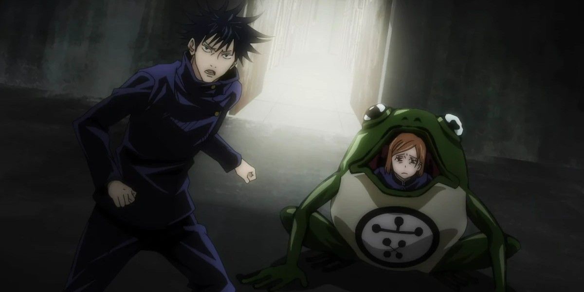 El Toad de Megumi salva a Nobara en Jujutsu Kaisen. 