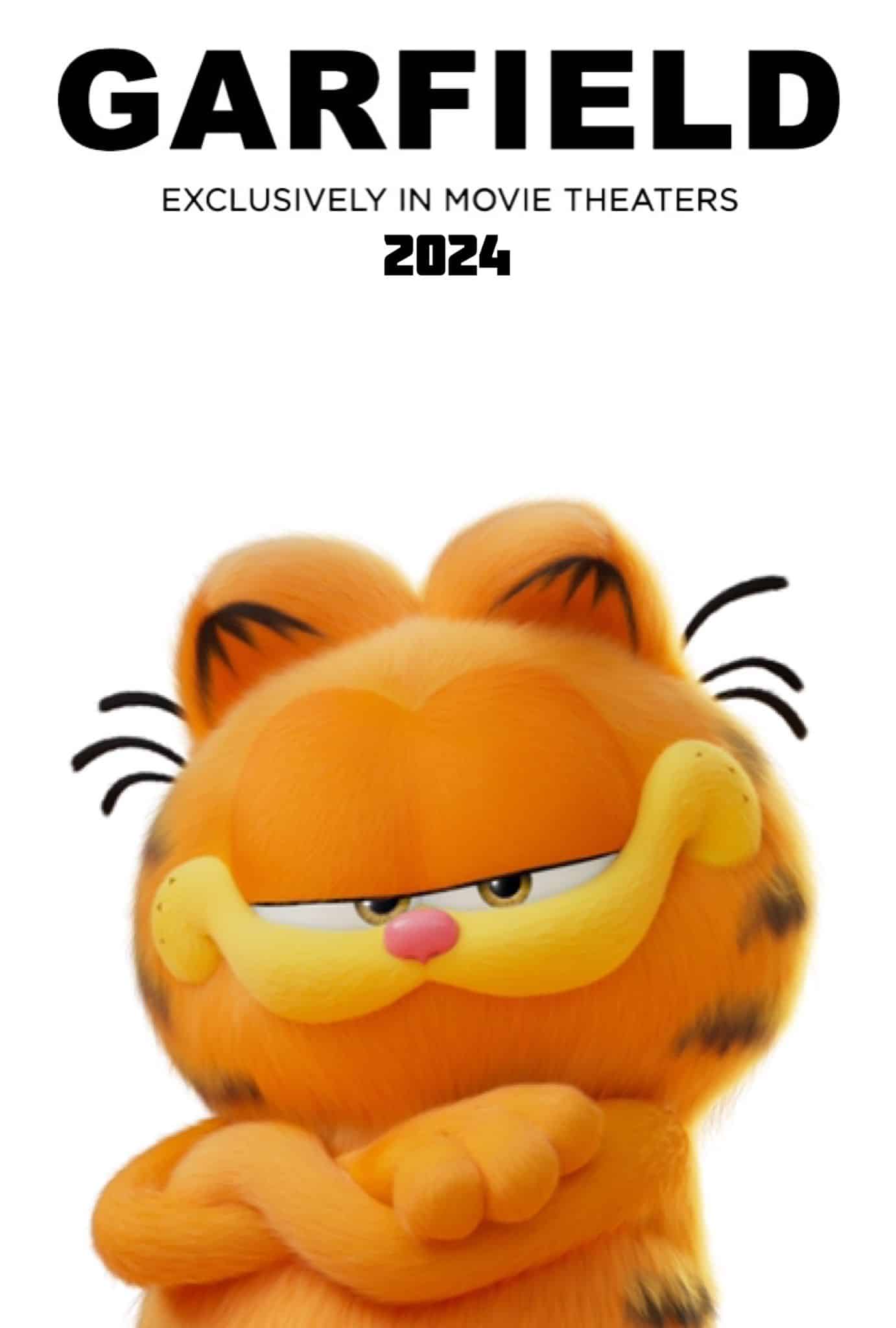 Cartel de la película Garfield 2024