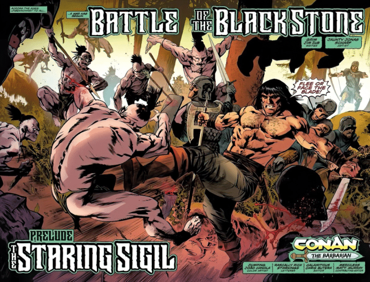 Guerra de Blackstone, Conan El Barbaro, Robert E. Howard, Titan Comics