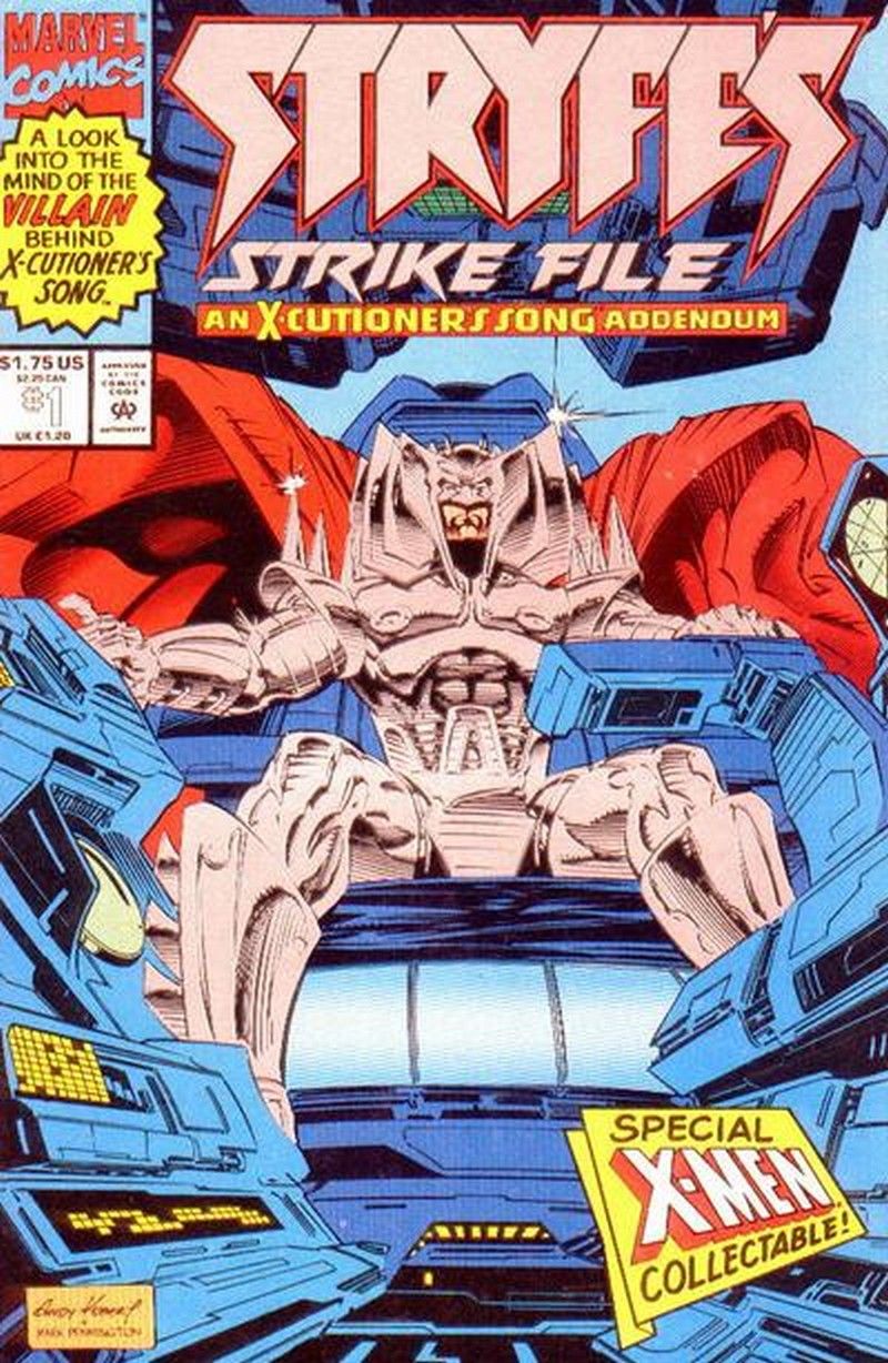 La portada de Strike File #1 de Stryfe