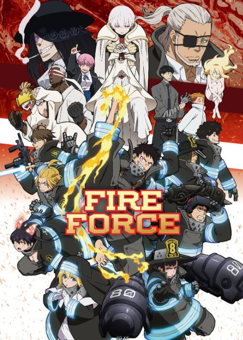 Los miembros del anime Fire Force se han reagrupado 
