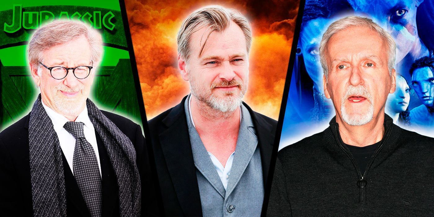 Christopher Nolan, James Cameron y Steven Spielberg