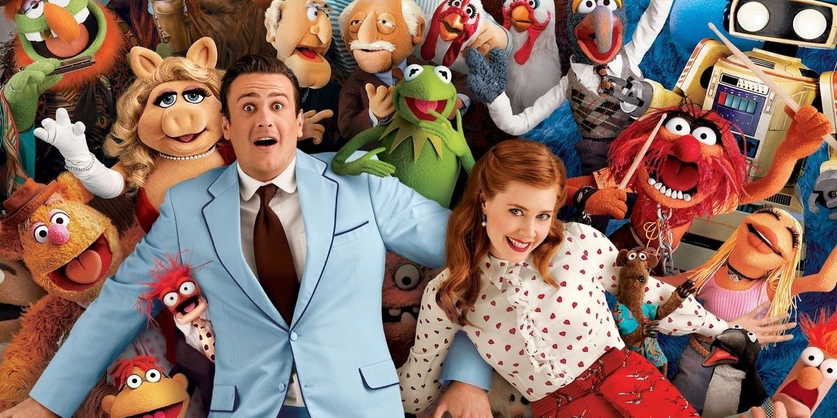 Los Muppets con los Muppets, Jason Segal y Amy Adams