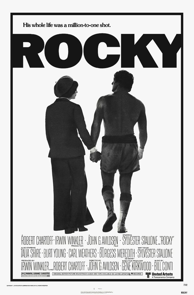 Cartel de la película Rocky-1.