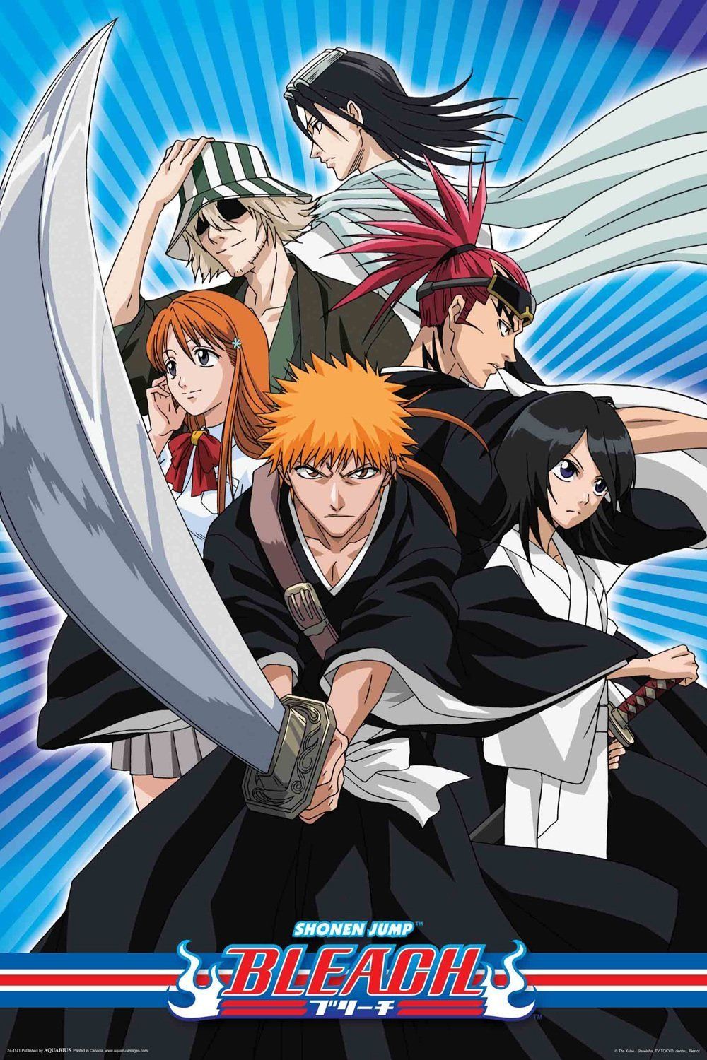 Ichigo Kurosaki listo para pelear con los personajes del anime Bleach