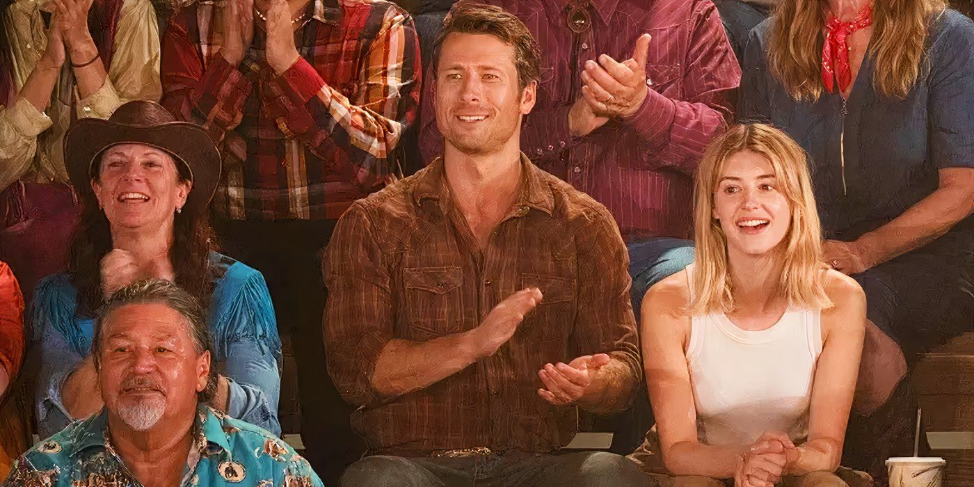 Flashback Mom regresa como extra de Glen Powell en un rodeo en Twisters