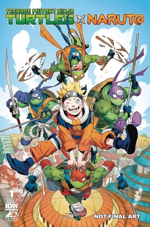 IDW, Naruto, Tortugas Ninja