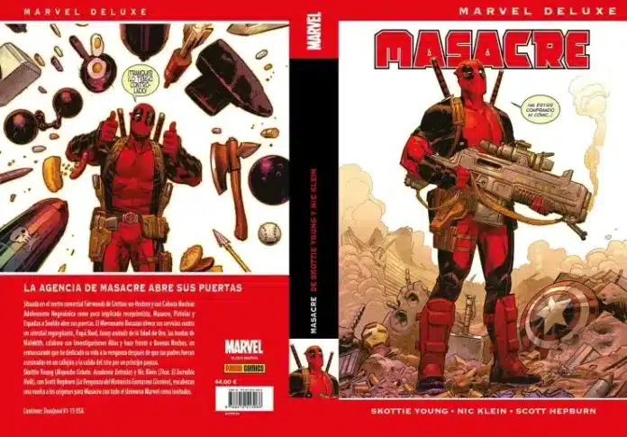  Revisão de luxo da Marvel.  Massacre de Scotty Young e Nick Klein.

