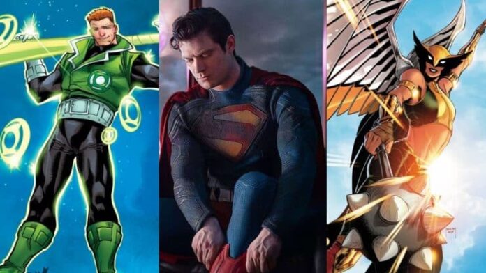 DC Studios, DCU, Green Lantern, Hawkgirl, James Gunn, Noticias Cine, Superman