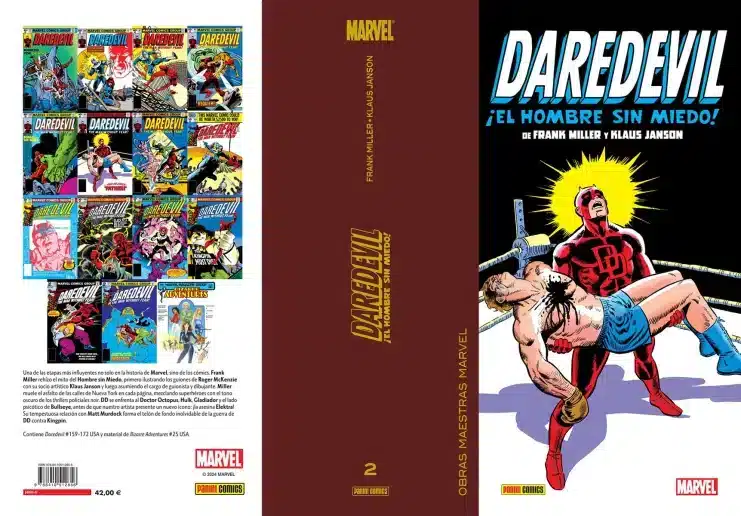 Revisión de obras maestras de Marvel. Daredevil de Frank Miller y Klaus Janson 2 de 4

