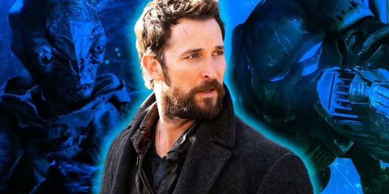 Tom Mason and the aliens of Falling Skies on TNT