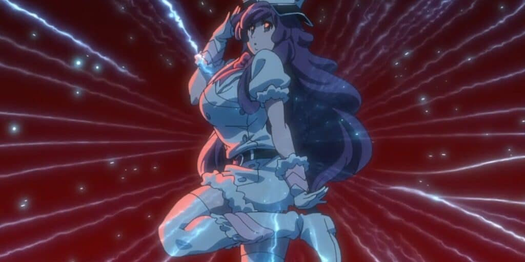 Meninas McAllon poses with bleach.