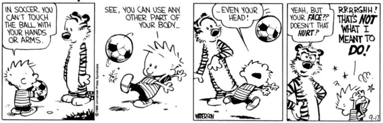 Top 10 Calvin and Hobbes Sports Comics