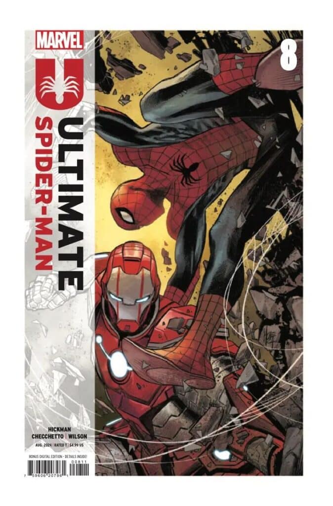 La portada de Ultimate Spider-Man #8