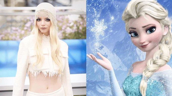 Anya Taylor-Joy, Anya Taylor-Joy Elsa, roles de Anya Taylor-Joy, película de Disney Frozen, acción en vivo de Frozen, interpretación de Elsa