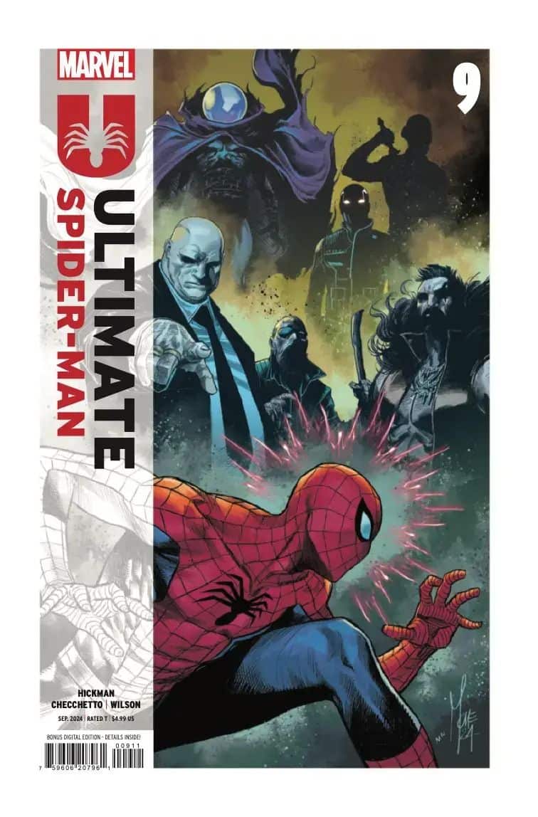 La portada de Ultimate Spider-Man #9