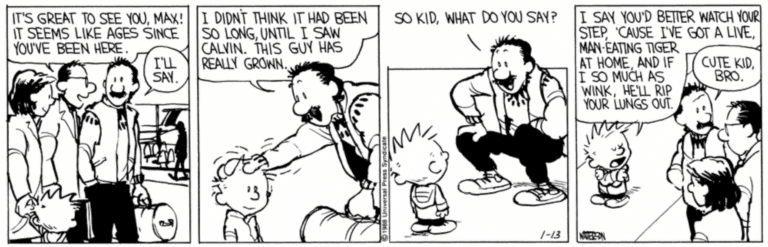 Calvin conoce al tío Max
