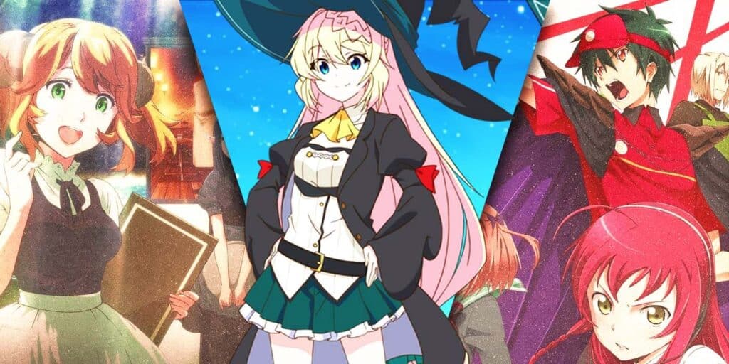 Split images from Restaurant to Another World, Ive Been Killing Slime and Devil Part Timer