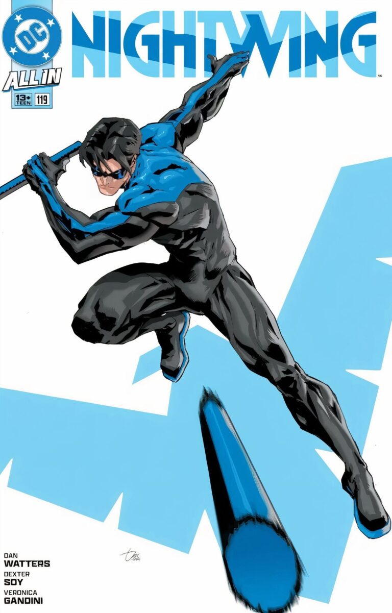La portada de Nightwing #119