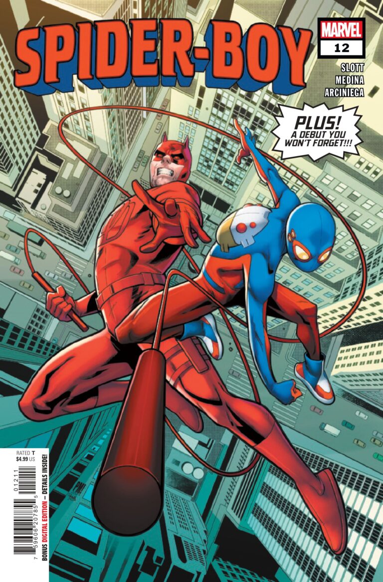 La portada de Spider-Boy #12