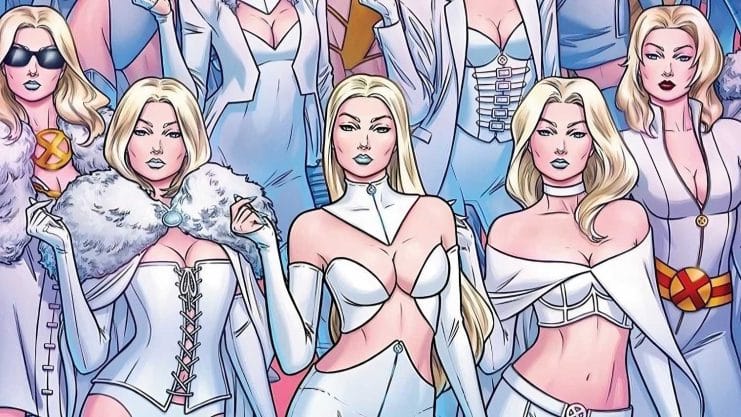 Emma Frost y Silver Surfer desafían el poder cósmico de Galactus con su historia de amor