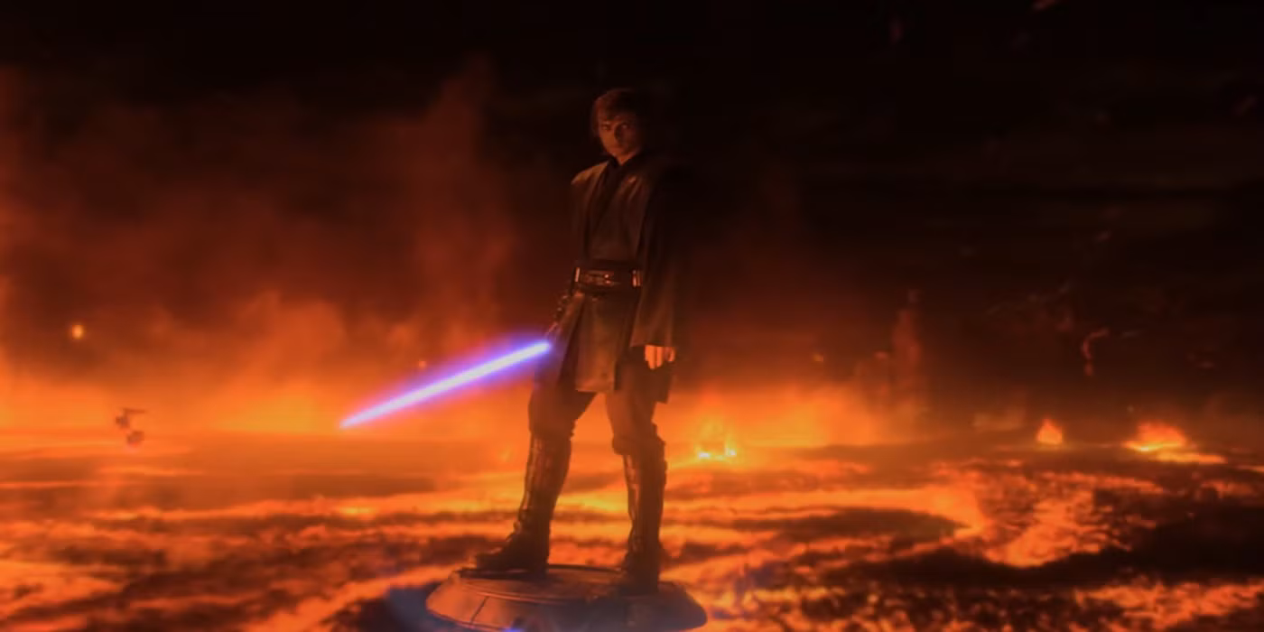 Anakin Skywalker, Mustafar, simbolismo religioso de Star Wars, trilogía de precuelas de Star Wars