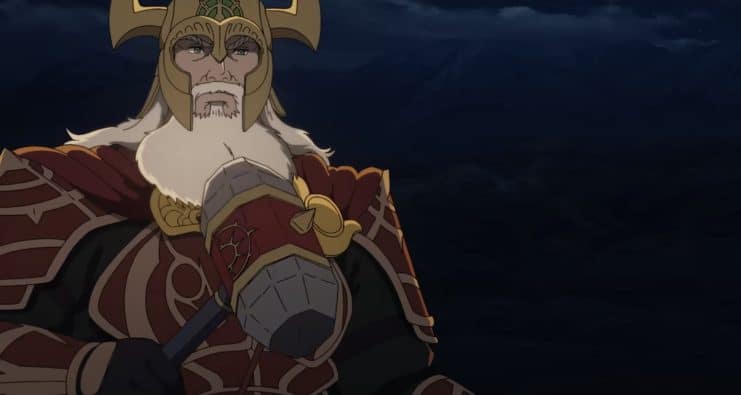 AMC Theatres Popcorn Bucket, Helm Hammerhand, anime Kenji Kamiyama, Guerra de Rohirrim