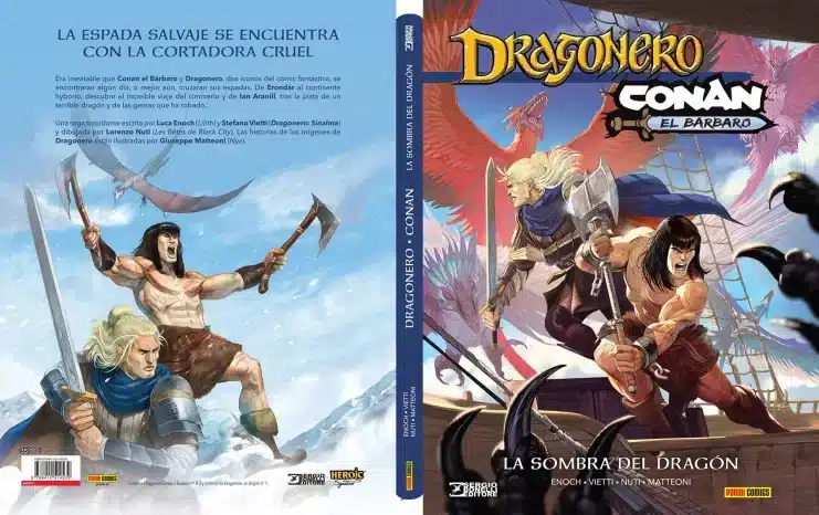 Reseña de Dragon Rider/Conan: La sombra del dragón

