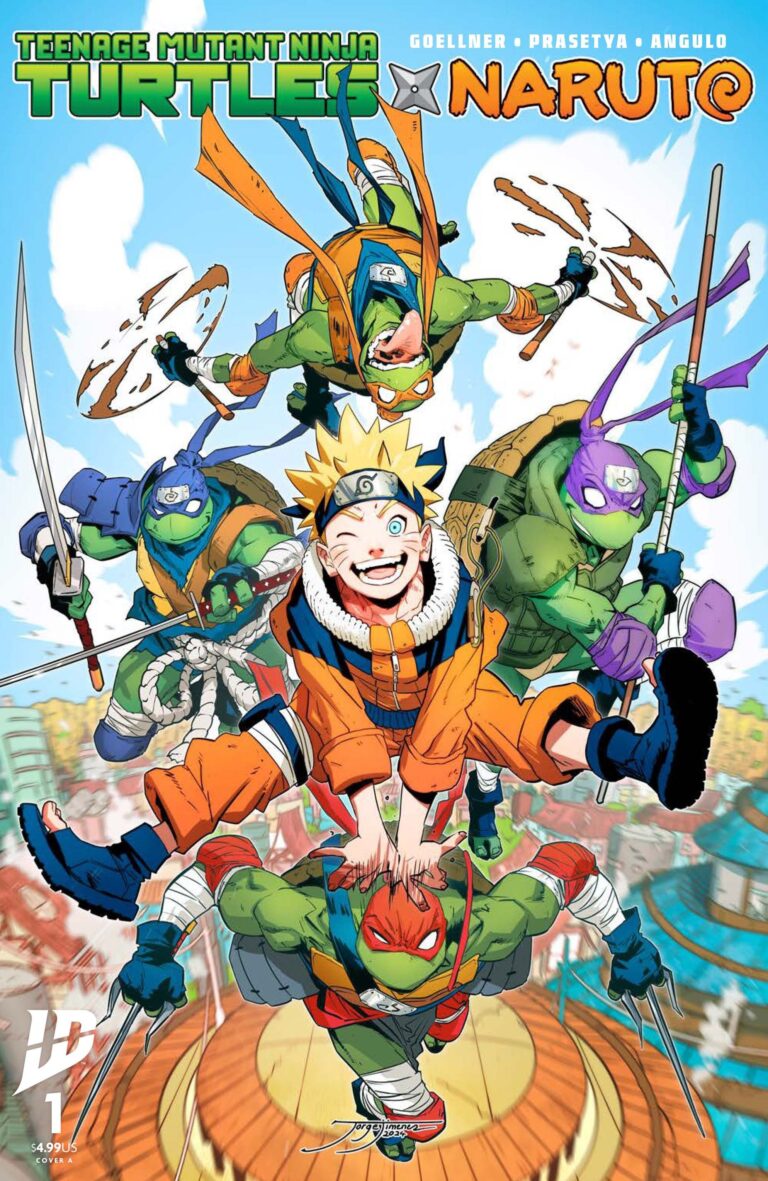 Teenage Mutant Ninja Turtles x Naruto #1 Review: A Cleverly Mixed Adventure Begins