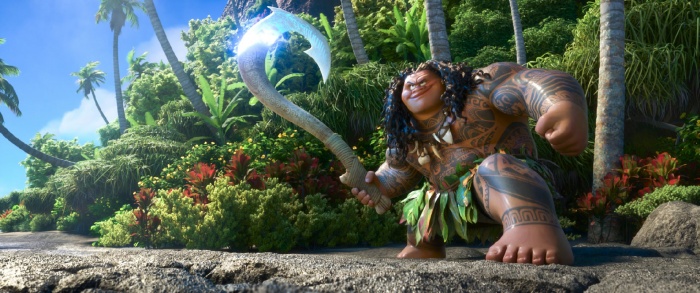 The live action of Moana can be seen with her first images behind the cameras